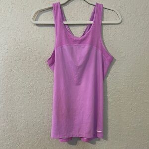 Nike Purple Tank Top Athletic Style x